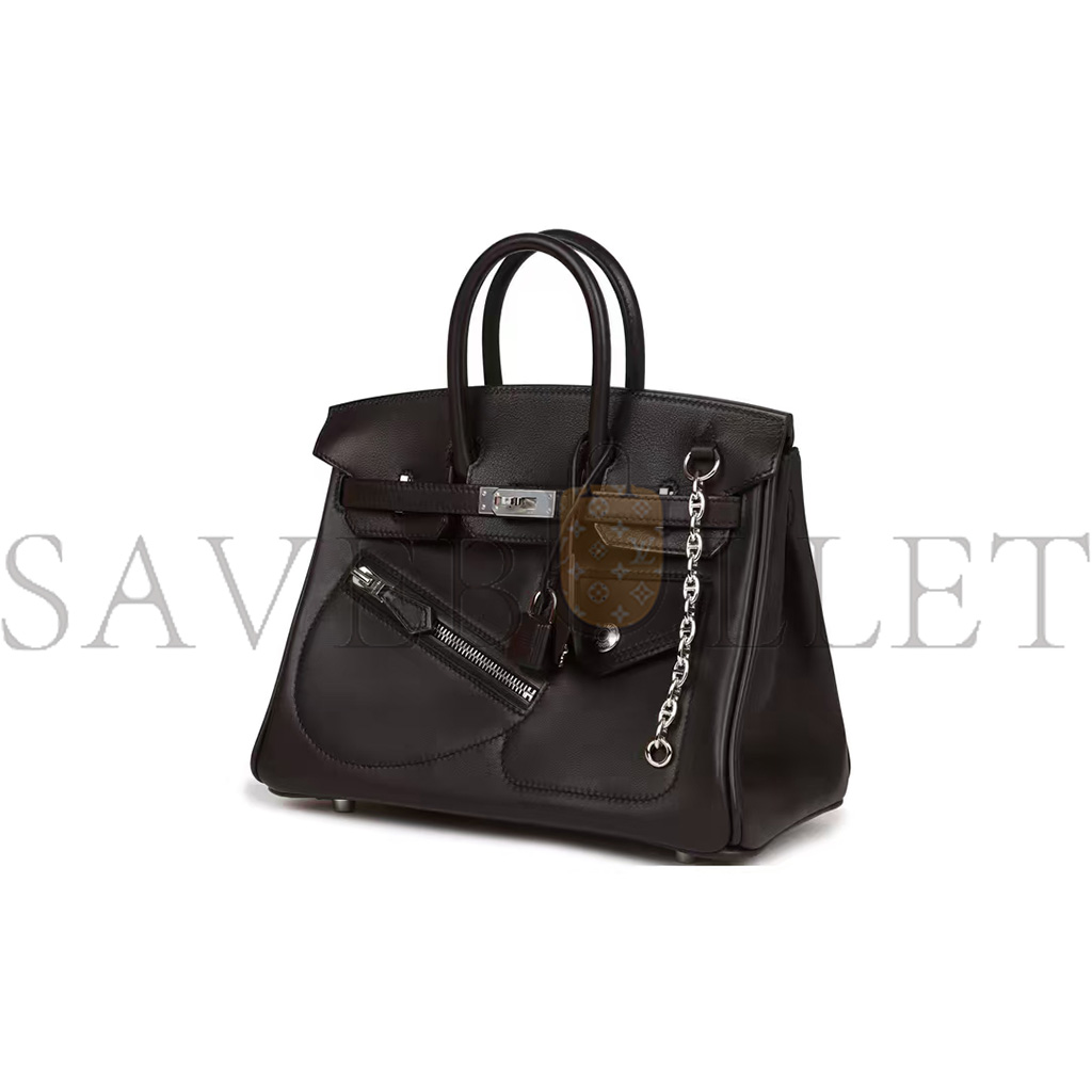 HERMES BIRKIN 25 ROCK H084256CK89 (25*19*12cm)